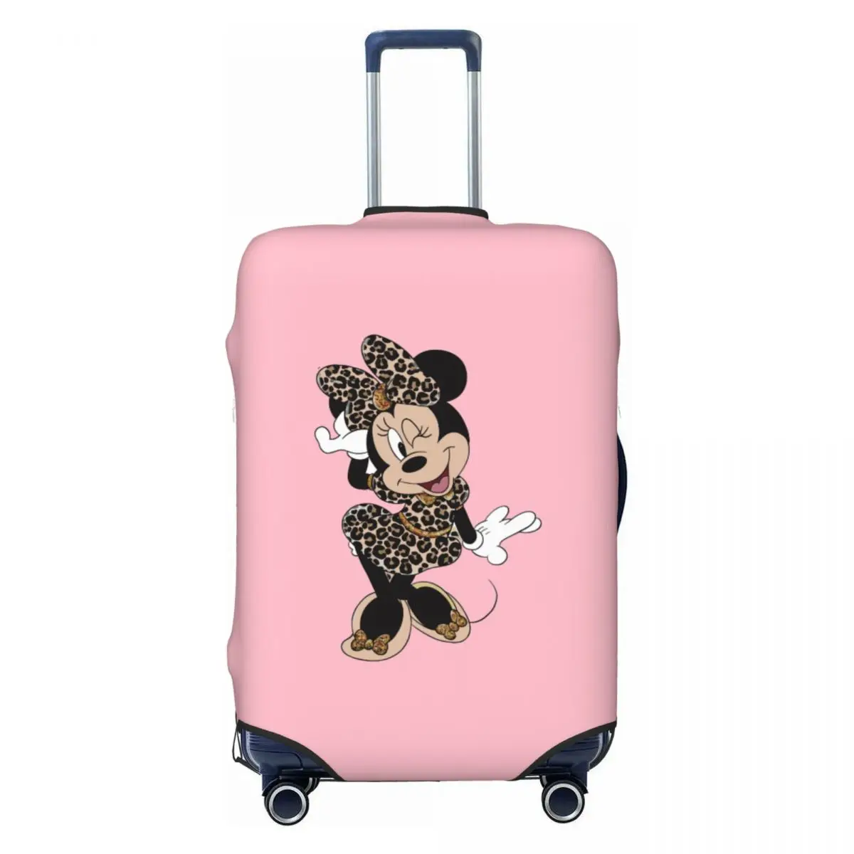 

Custom Mickeys Anime Mouses Anime Cartoon Luggage Cover Protector Funny Travel Suitcase Protective Cover for 18-32 Inch