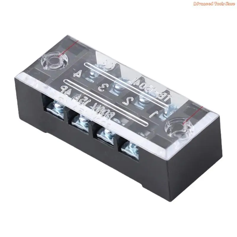 Double Row Strips Terminals Block Connector Cable Barrier Block Terminals Strips W91B