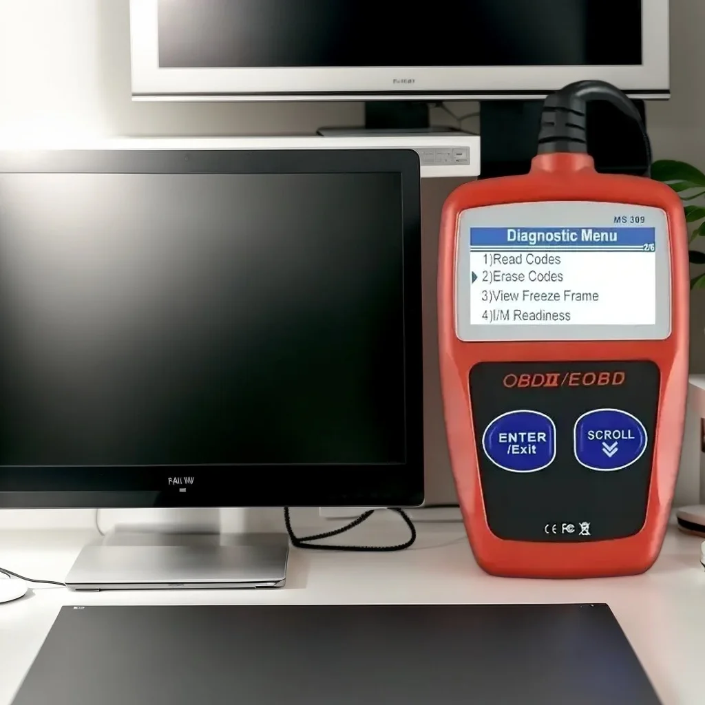 Upgraded OBD2 Car Scanner - Battery Voltage & Data Stream Diagnostic Tool (Fault Code Reader)