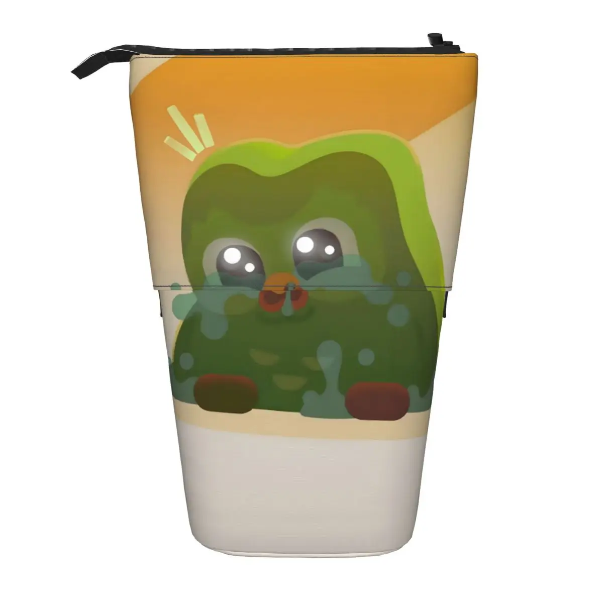 

Custom Kawaii Funny D-Duolingos Pencil Cases for Girl Boy Big Capacity Adorable Animal Graphic Pencil Box School Supplies