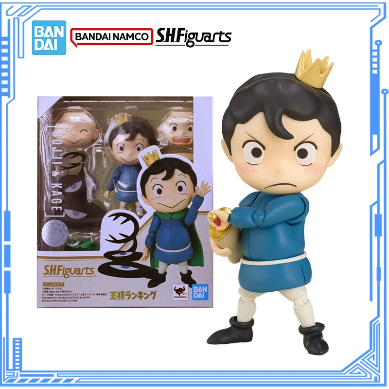 

Bandai натуральная модель Ranking of Kings, комплект аниме-фигурок SHF Bojji & Kage, экшн-фигурка, коллекционная модель для детей, игрушки, подарки