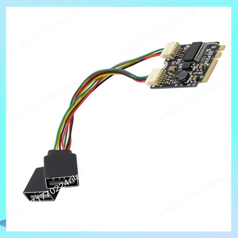 A17Z M.2 A+E GL850USB 2.0 Карта управления хостом M.2 A+E в GL850 2-портовая карта преобразования промышленного управления