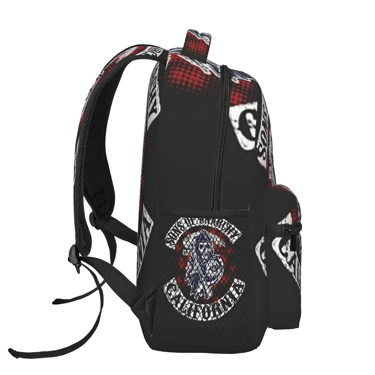 Soa Sons Of Anarchy Backpacks Boys Girls Bookbag Students School Bags Cartoon Laptop Rucksack Shoulder Bag Large Capacity