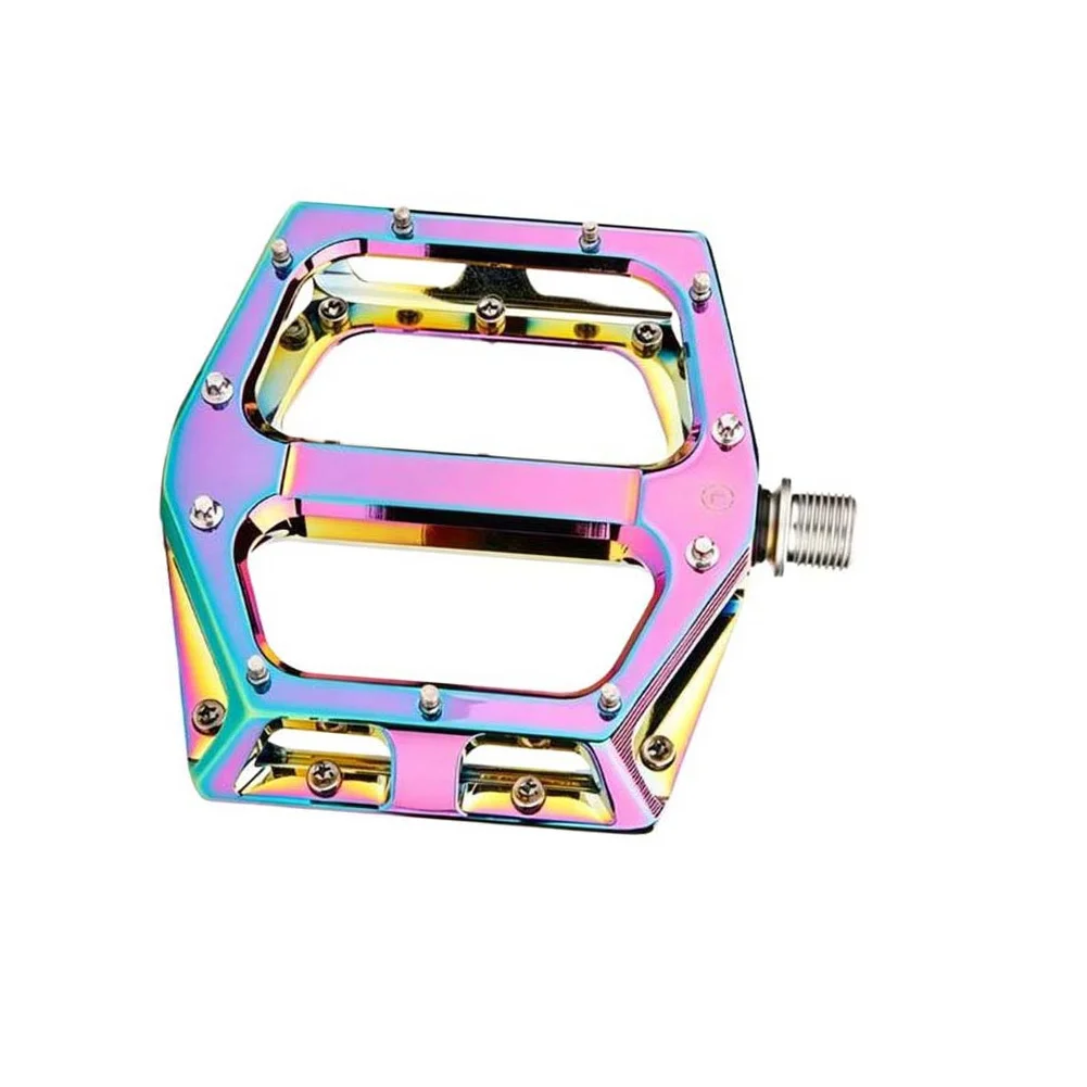 For Mountain Bike Pedals with Sealed Bearings and Dual-Sided Threading for Consistent Performance on Rough Terrain