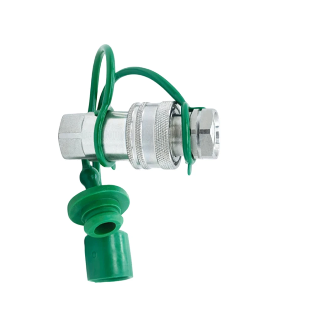 M22*1.5 Hydraulic Quick Coupler Quick Connect Couplers Quick Disconnect Couplings With Dust Cap For 554/654/904/1204 Tractor