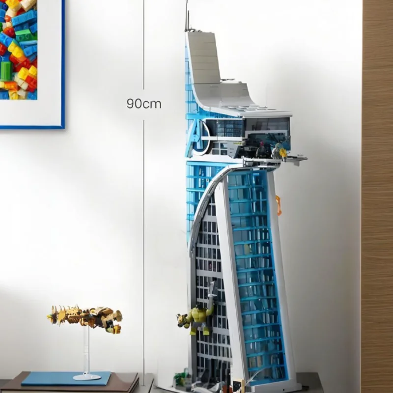 5201pcs Heroes Alliance Series Avengers Tower 76269 Building Block Puzzle Model Bricks Toy For Birthday Christmas New Year Gift