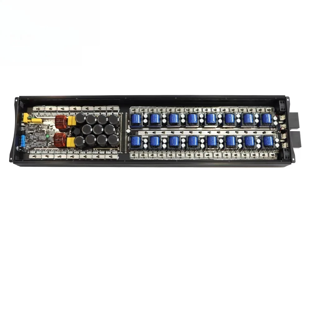 30K Watts Class D Monoblock Car Amplifier, 14.4V High Power Digital Full Range