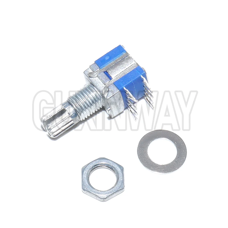 2pcs 1 Pole 5 Position 2 Pole 3 /4 Position RS1010 Band Switch Rotary Switch Gear Change Switch