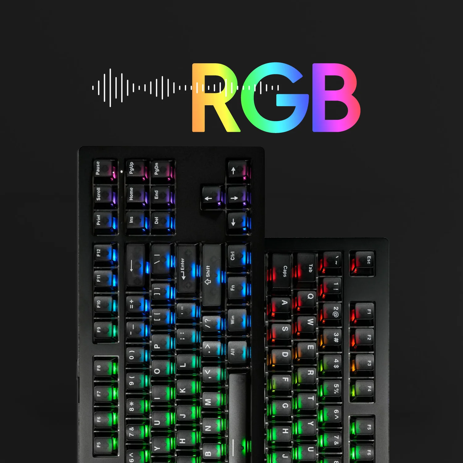 AKKO X MONSGEEK M3 V5 HE Keyboard 80% TKL Magnetic Switch RT0.005mm 8K USB Type-C/2.4g&BT5.0 Wireless Gaming Mechanical Keyboard - view 5