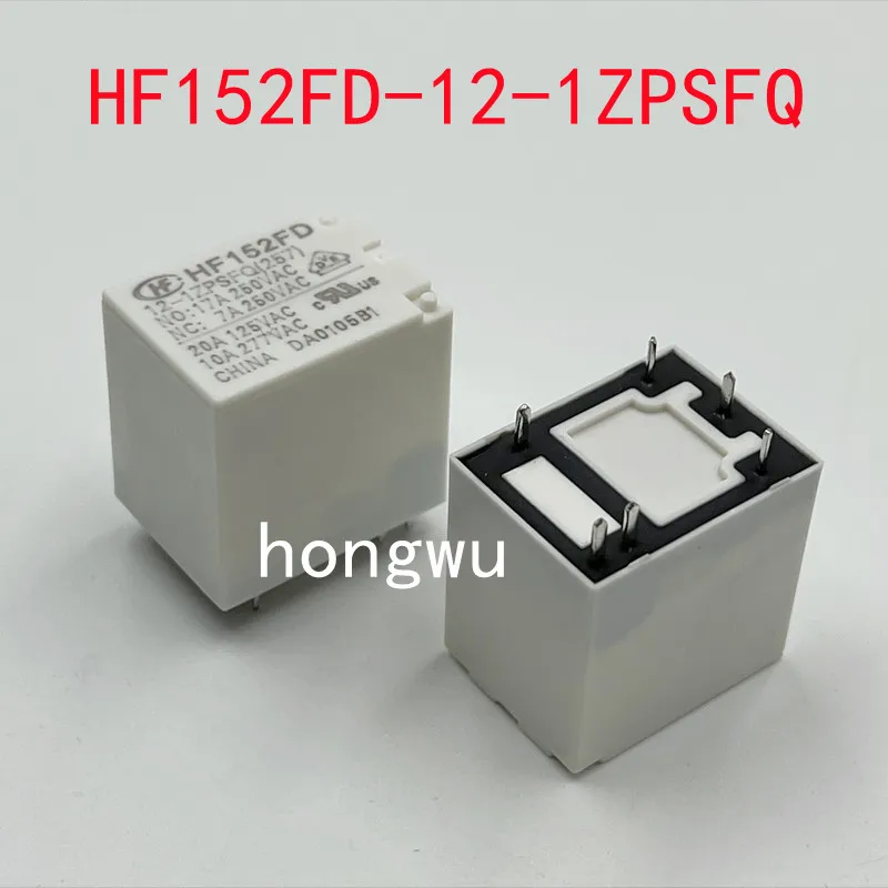 

100% Original New 2PCS/ HF152FD-12-1ZPSFQ(257) DC12V relay 17A 6pins