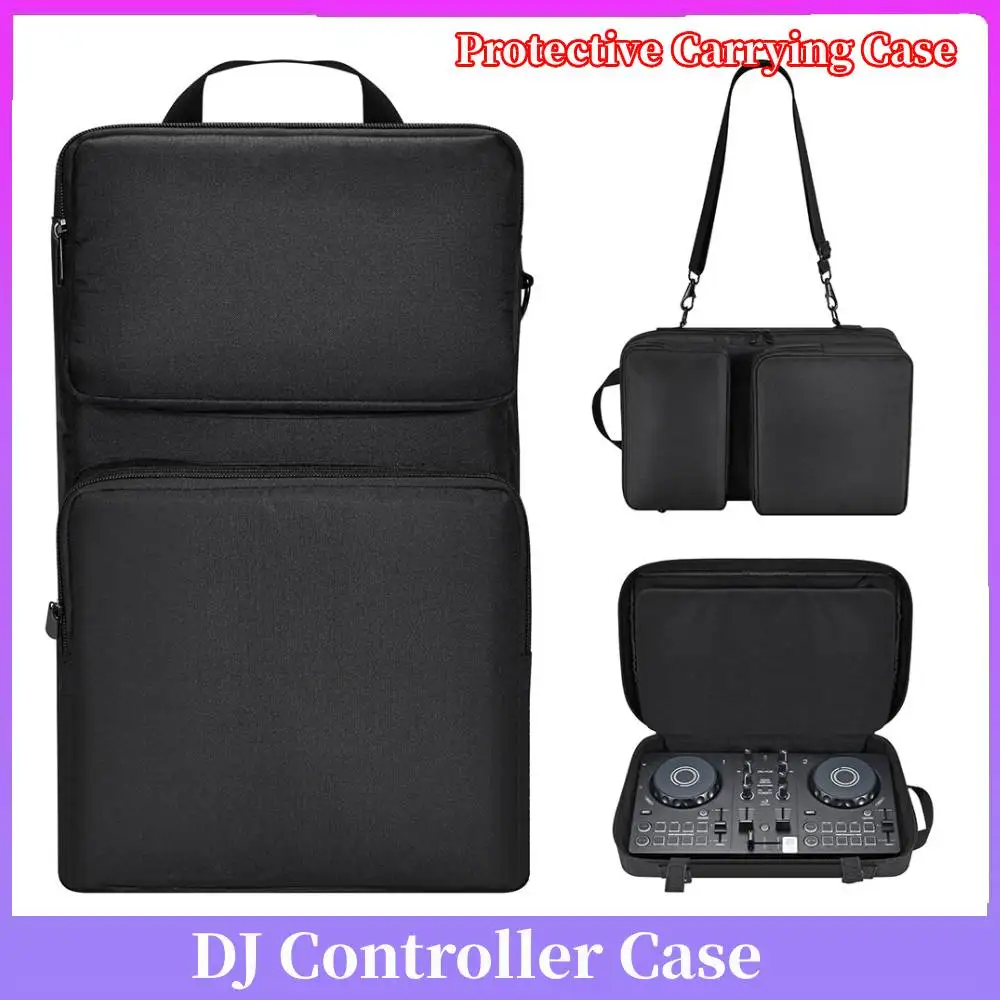 

DJ Controller Case Protective Carry Case with Adjustable Shoulder Strap DJ Travel Carrying Bag for Hercules Inpulse 200/200 MK2