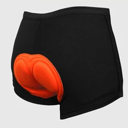 Breathable Cycling Shorts Men Mtb Pants Gel Pad Shorts Shockproof Bicycle Underpant Male Cycling Trousers Cycling Underwear