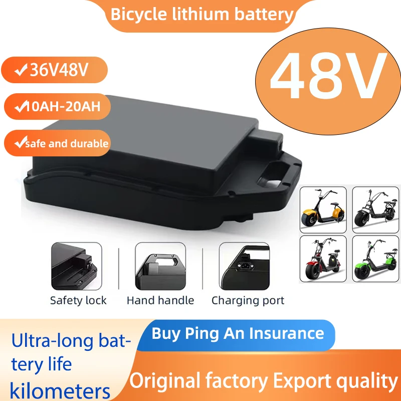 Customized E-bike Bicycle Lithium-ion Battery Pack 60V 20Ah 26Ah 30Ah 1000W 2000W 3000W Motor