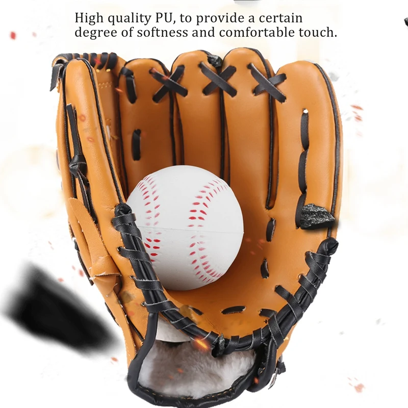 Sport Baseball Reduced Impact Baseball 10Inch Adult Youth Soft Ball For Game Competition Pitching Catching Training