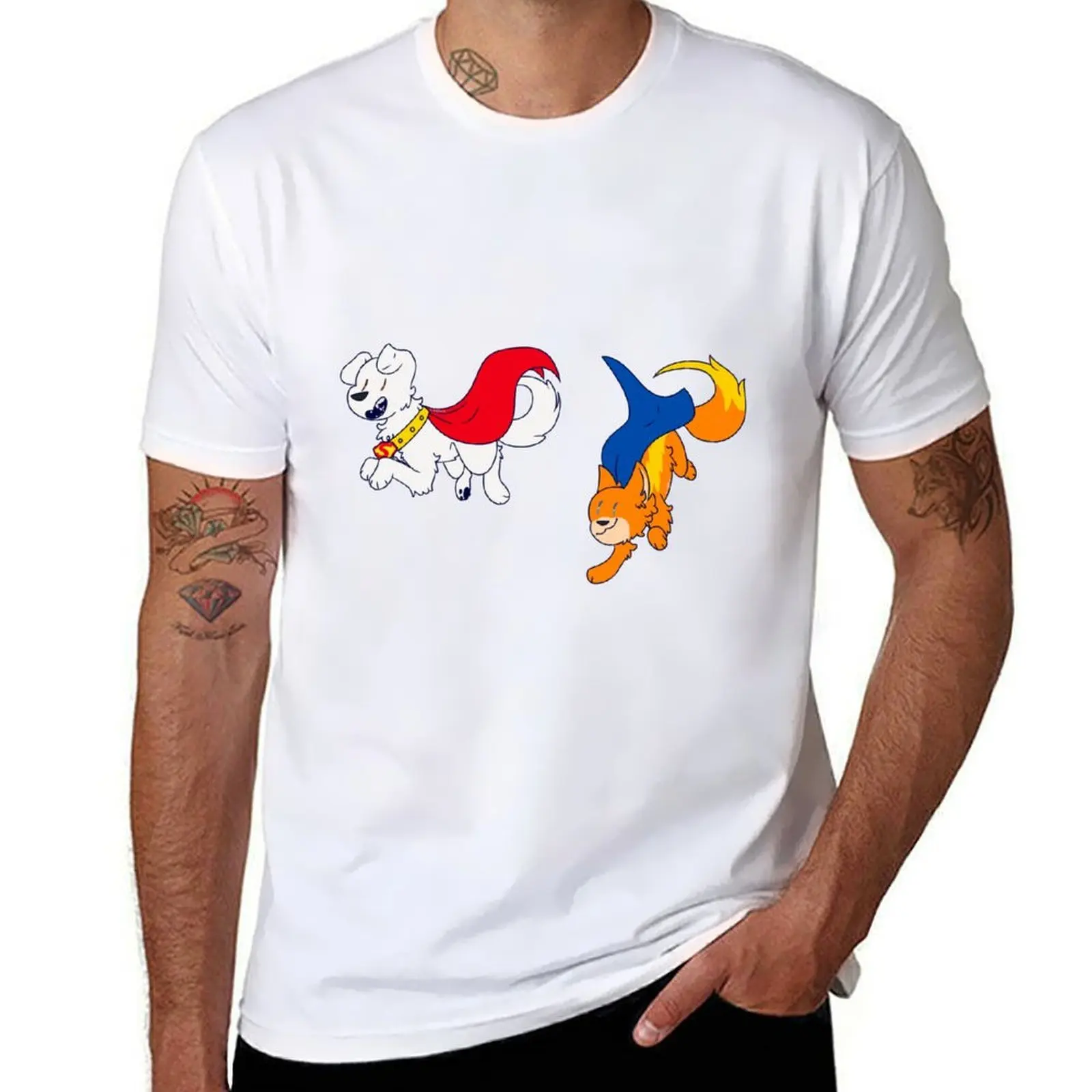 

Krypto & Streaky!!! T-Shirt t shirts for man cotton cotton t shirts high quality T-Shirt