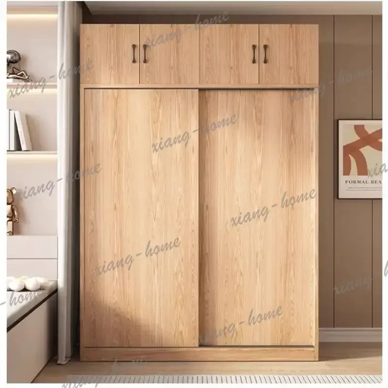 Factory Direct Nordic Room Vintage Wardrobes Adults Wood Men Sliding Lounges Wardrobes Closet Storage White Armadio Camera Da Le