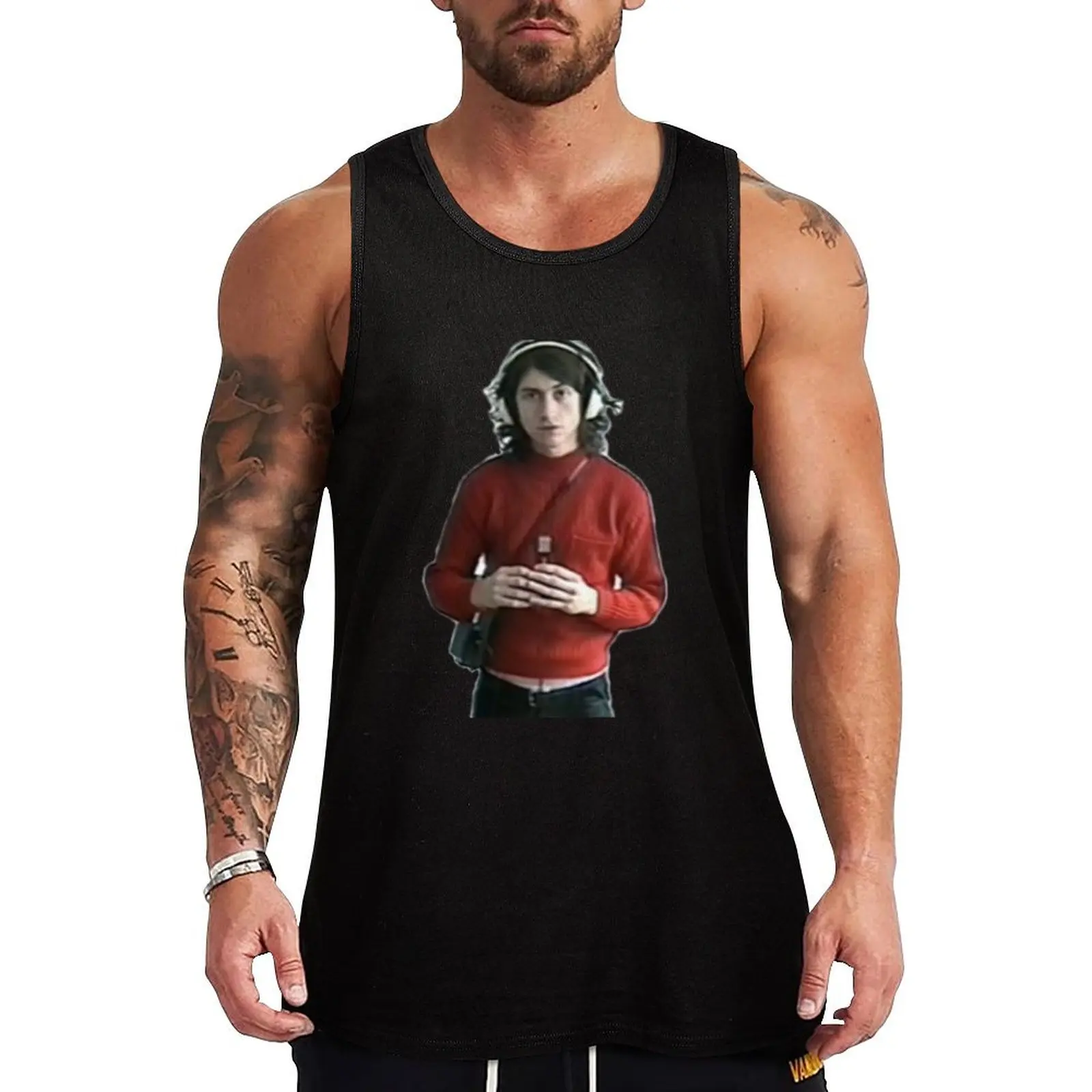 

Alex Turner Sticker Tank Top Bodybuilding shirt mens clothing tops Short sleeve