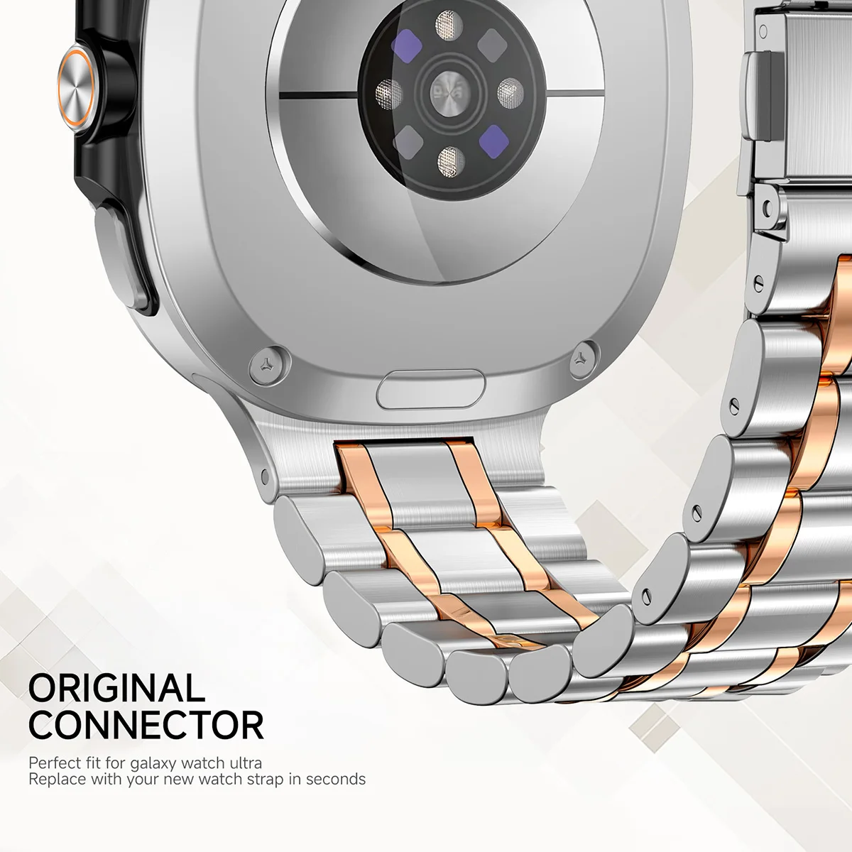 Stainless Steel Strap For Samsung Galaxy Watch 8 classic 46mm Metal Watchband Bracelet Correa For Samsung Watch 8 40mm 44mm band