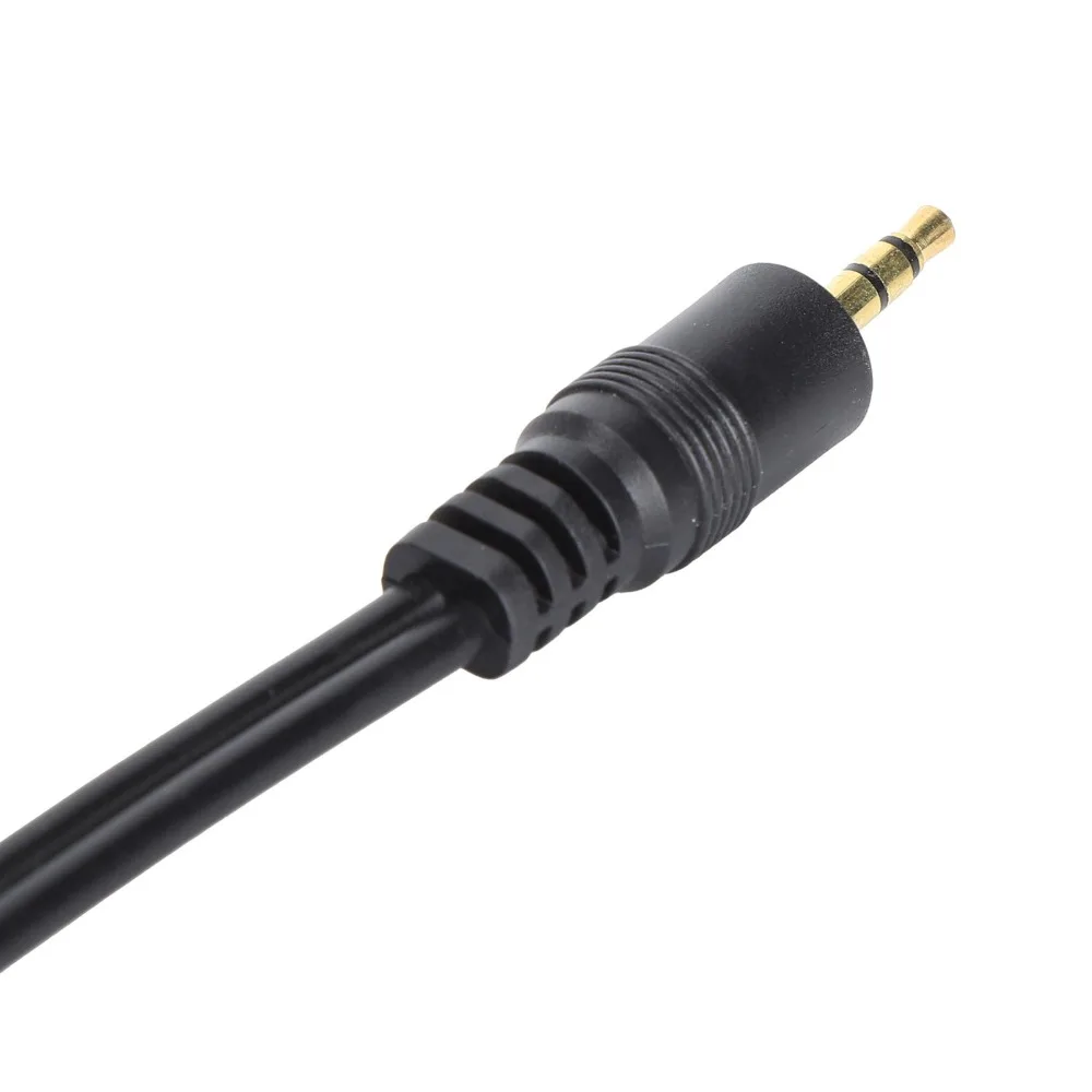 Thickened PVC Jacket 3.5mm to Dual 3PIN XLR Female Microphone Cable Flexible Connect Condenser Microphone Audio Line