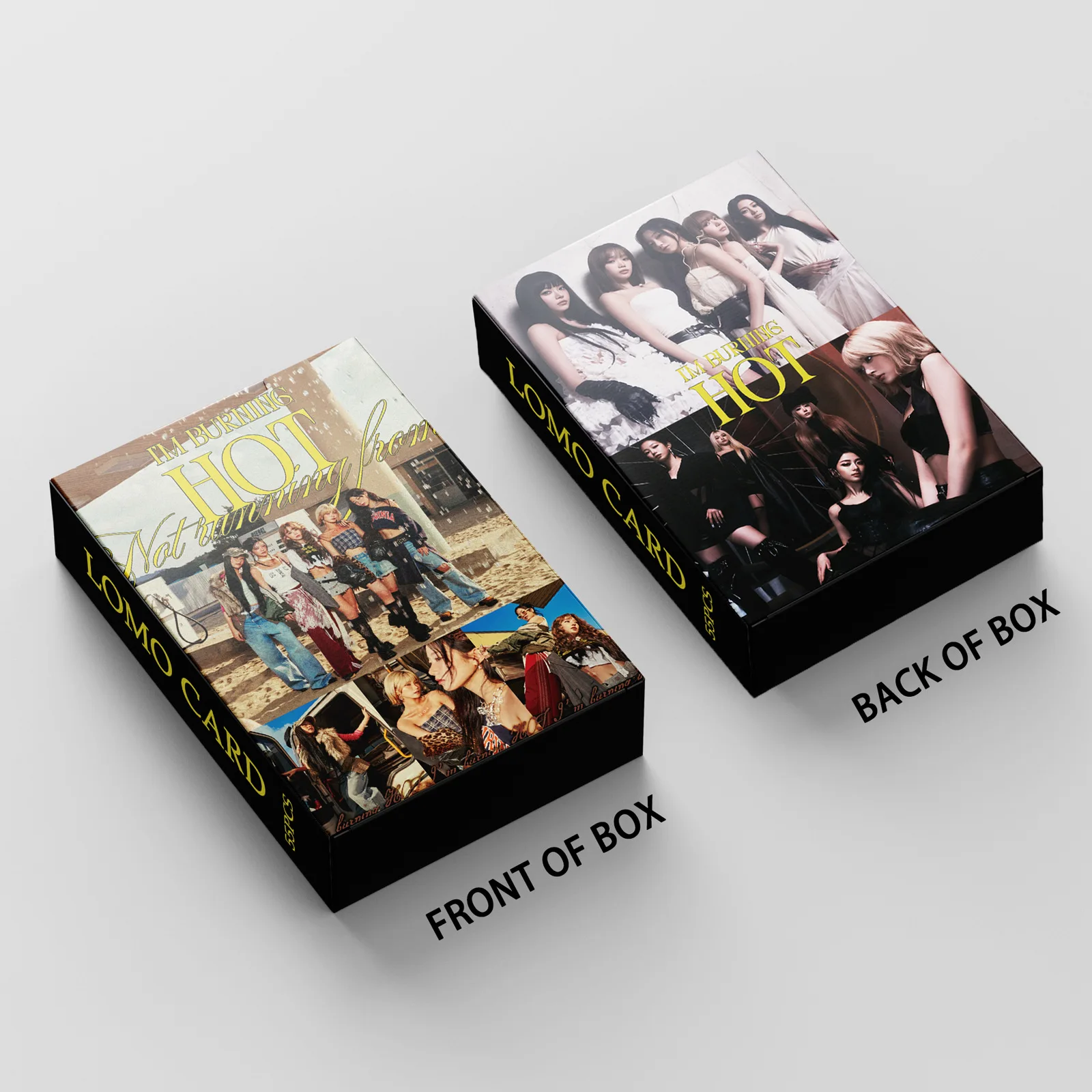 55 قطعة/المجموعة/مجموعة جديدة من بطاقات Kpop LE HOT Lessferfim LE SSERAFIM صور لومو عالية الجودة بطاقات صور عالية الدقة