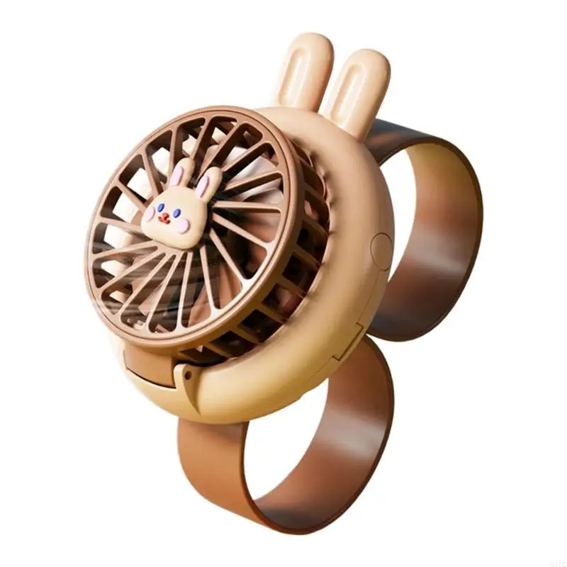 

Useful Children Wrist Clock Fan Small Desktop Unit With curvilinear Edges No pointed factors