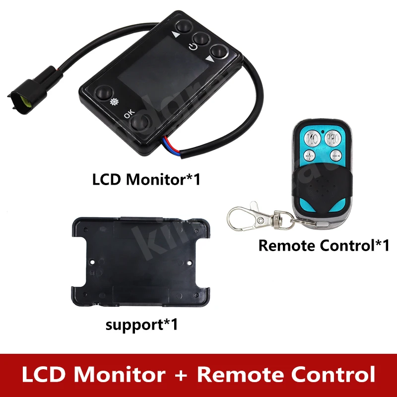Buy 12V/24V Universal Remote Controller Parking Heater LCD Thermostat Buy 12V/24V Universal Remote Controller Parking Heater LCD Thermostat