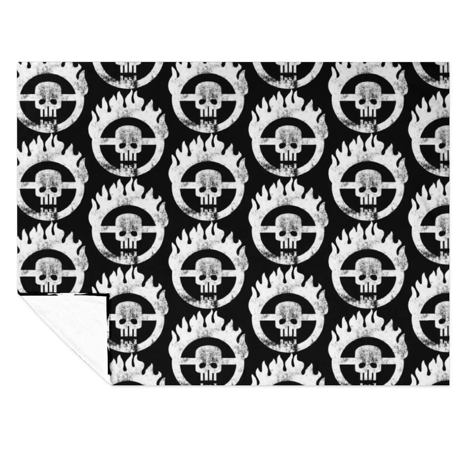 

Mad Max Skull Throw Blanket Luxury Bed covers Hairy Soft Plaid Blankets