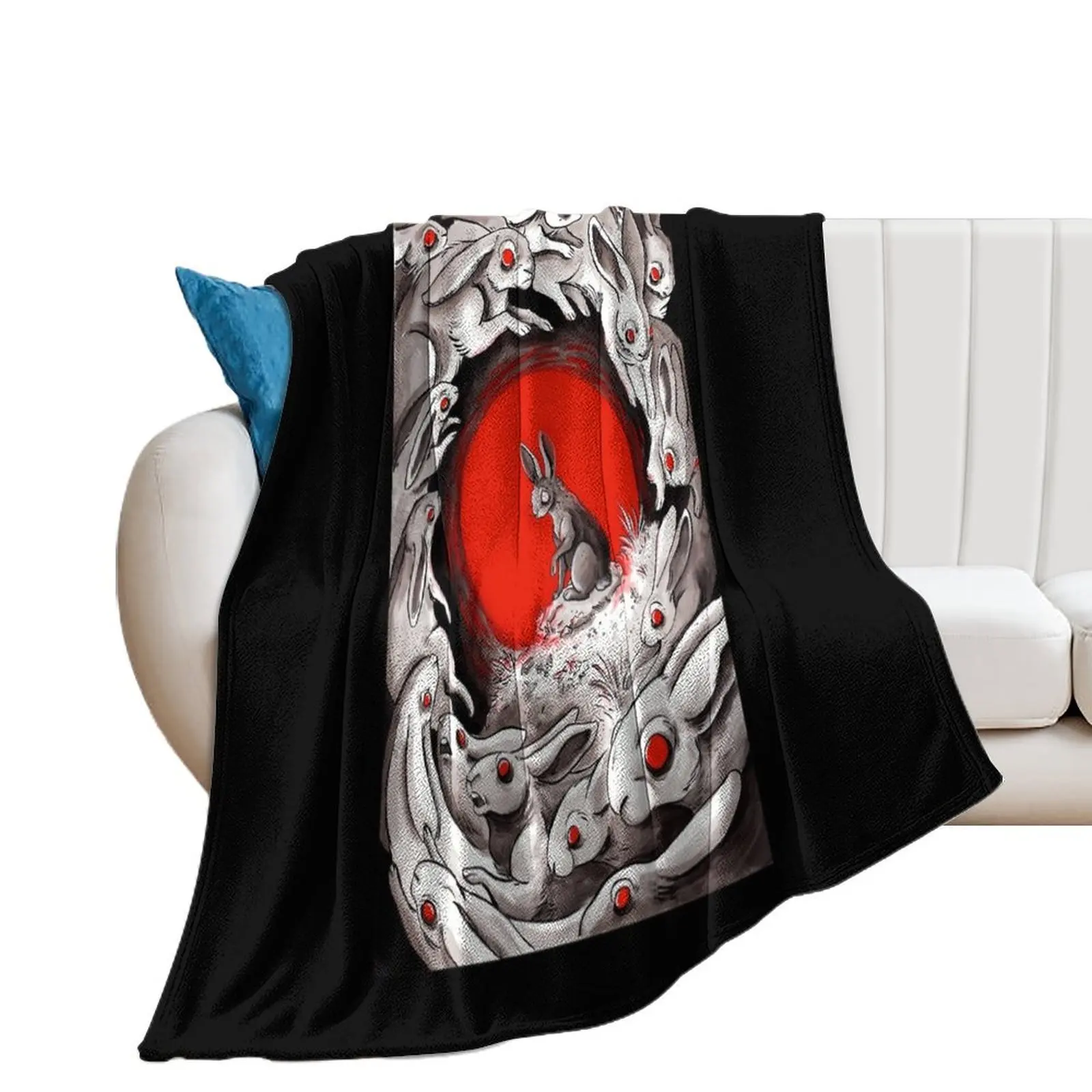 

Watership Down \t Throw Blanket Sofa Quilt Retros Hairy Decorative Beds Blankets