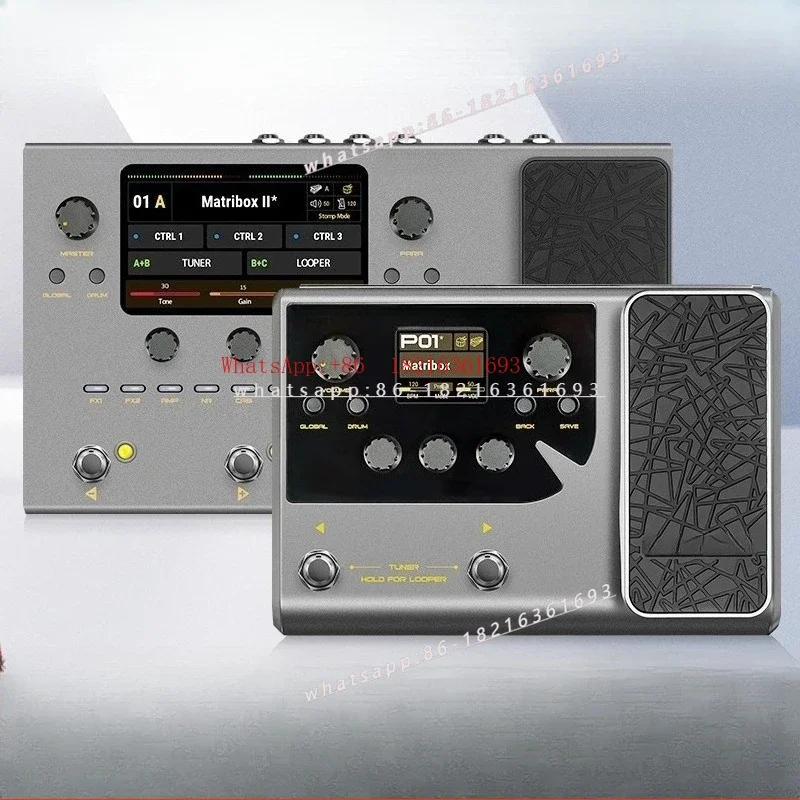 NEW4152Store Electric Guitar Comprehensive Effects Bass Acoustic Guitar Recorded Sound Card Drum Machine Backing Track 2