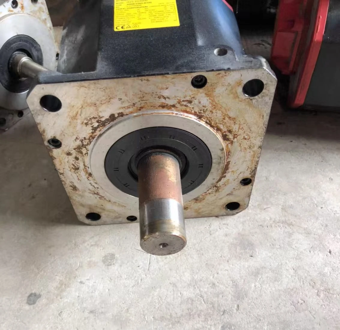 A06B-0265-B100 اختبار محرك سيرفو مستعمل موافق