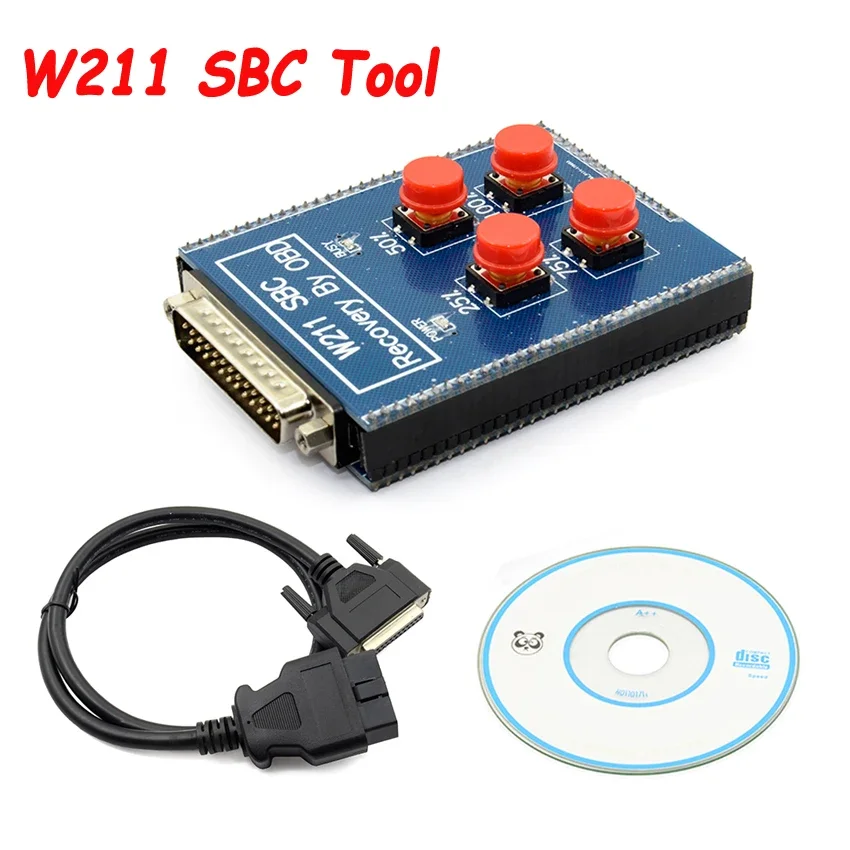 Green PCB Blue PCB SBC Reset Tool For Mercedes-Benz W211 R230 ABS SBC Reset Tool W211 R230 Recovery by OBD