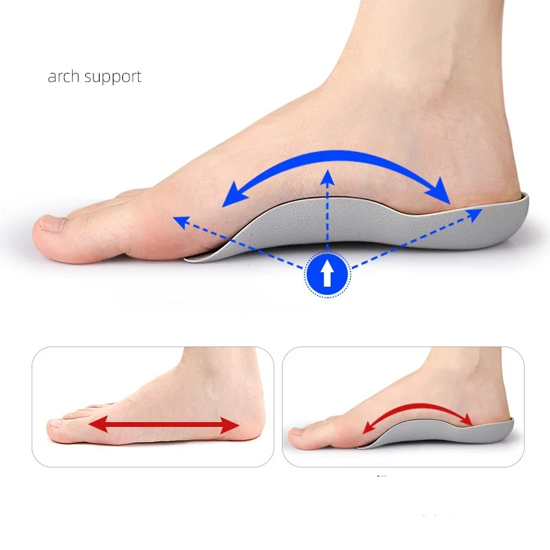 Magnetic Arch Insoles Flat Foot Arch Support Inversion Foot Orthopedic Insoles XO-shaped Leg Magnetic Massage Insole