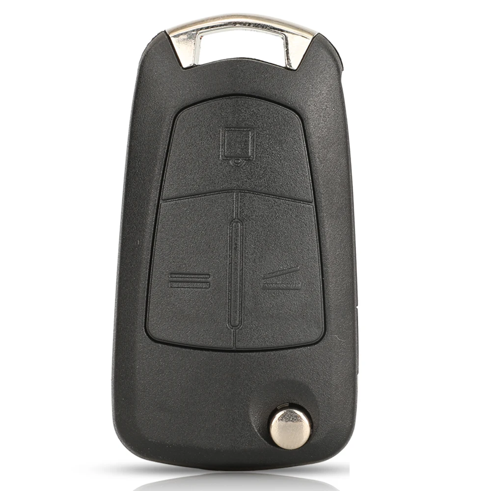 jingyuqin 2/3 Buttons Remote Flip Key Shell Car Case Fob For Opel Vectra Antigo Omega Suprema Agile Montana