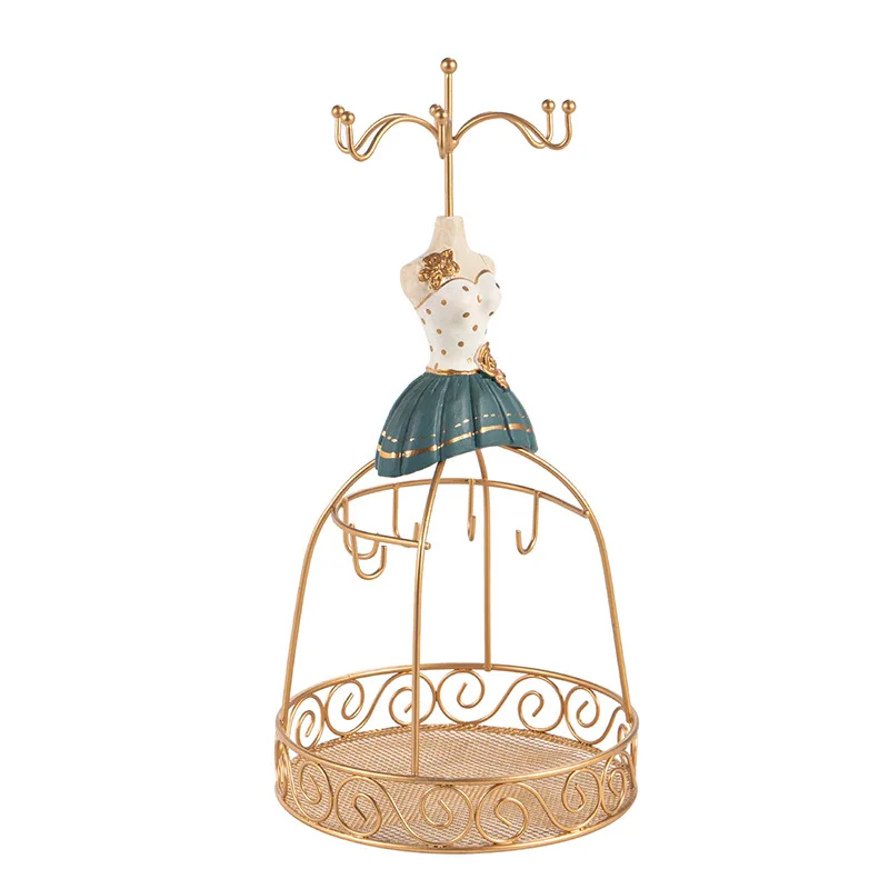 

Jewelry Tower Organizer, Vintage Necklace Earring Bracelet Holder Organizer Rack Tower Decoration For Women Girl