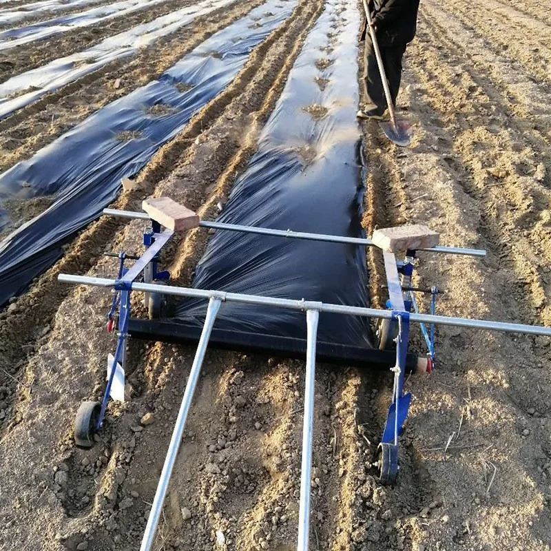 Hand-pulled multi-functional film covering machine Agricultural tools