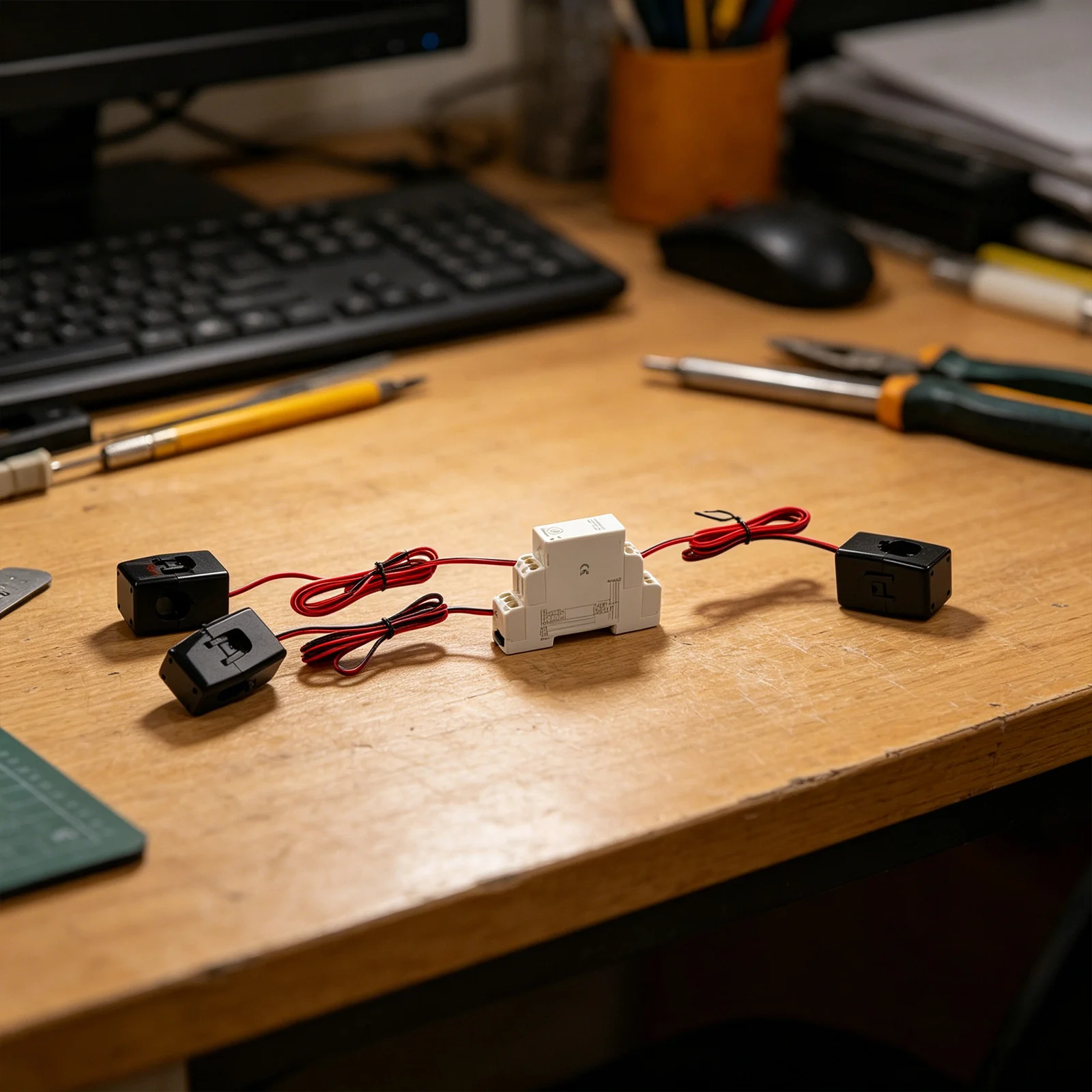 For Zigbee Three Phase Smart Energy Meter with Remote Control and Current Transformer for Efficient Electricity Use