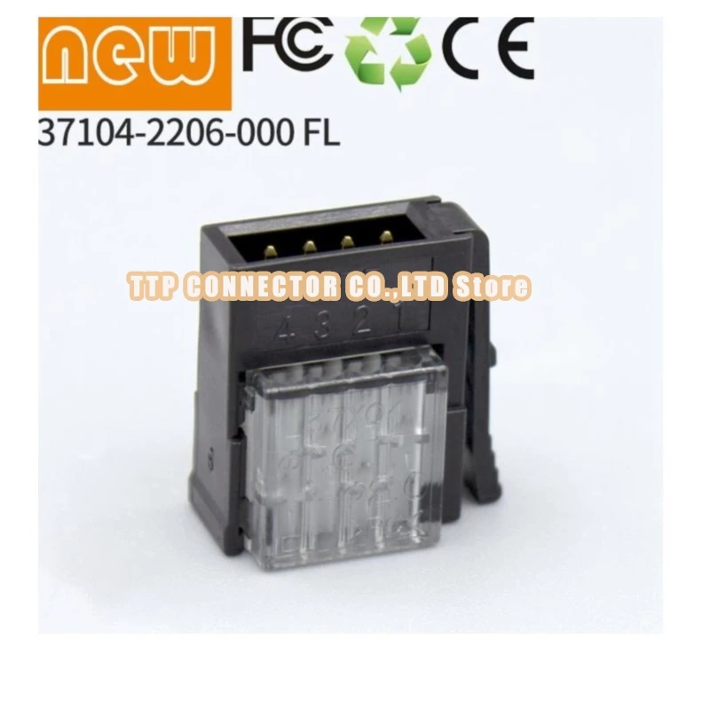

5pcs/lot 37104-2206-000FL 4pins Connector 100% New and Original
