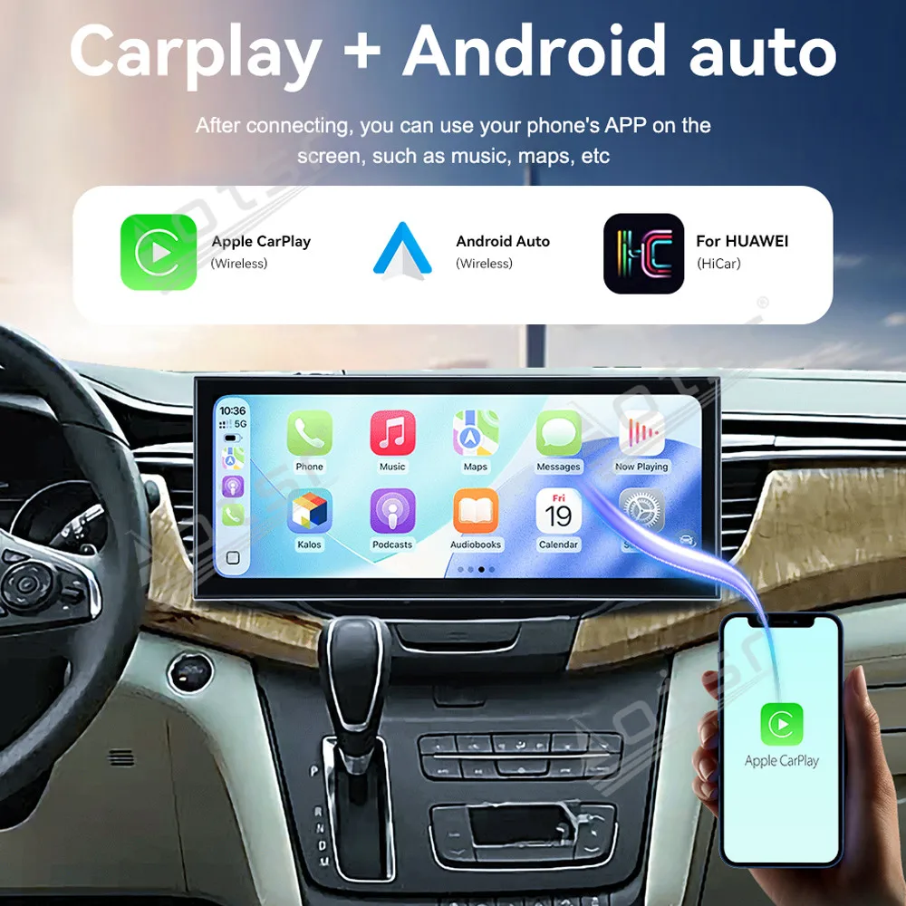 

Автомобильный мультимедийный плеер CarPlay 15.8'' Android 15 для Buick GL8 2017-2019: автомагнитола, GPS-навигация, HD-экран