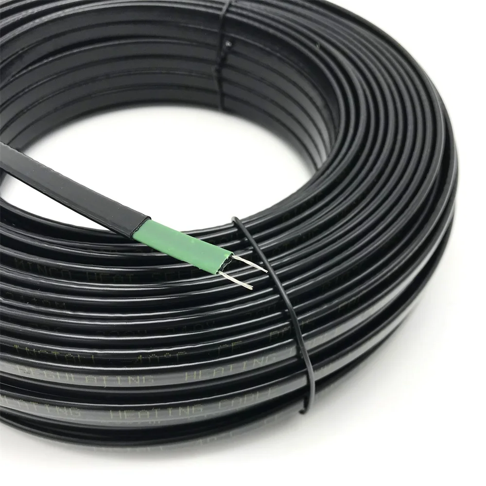 Minco Heat 20w/m 5~50m Self-regulating Heating Cable for Snow Melting Drain Water Pipe Anti-Freeze Protection Heat Cable