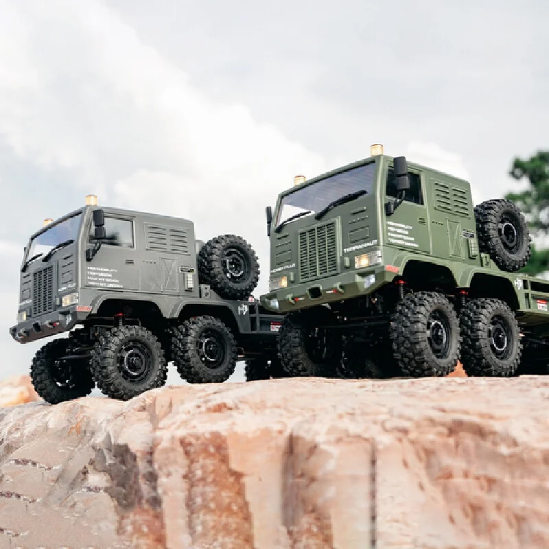 Hobby Plus 1/18 CR18P Explorer Simulation Remote Control Electric 8-Wheel Steering Climbing Vehicle Truck Off road Vehicle Model