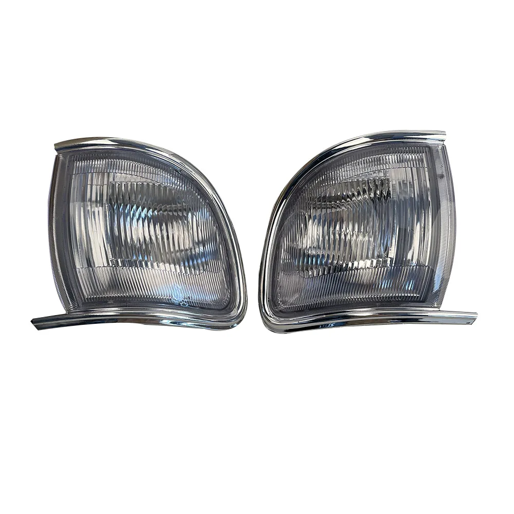 Car Corner Lamp For Nissan Terrano Pathfinder TR50 R50 1996 A Pair Front Turn Signal White Crystal