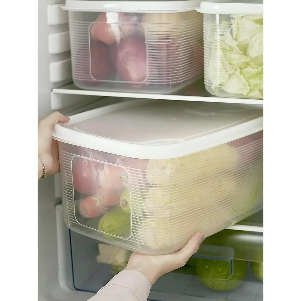 

Большой прямоугольный контейнер для хранения продуктов: для фруктов и овощей, сохранения свежести, для заморозки