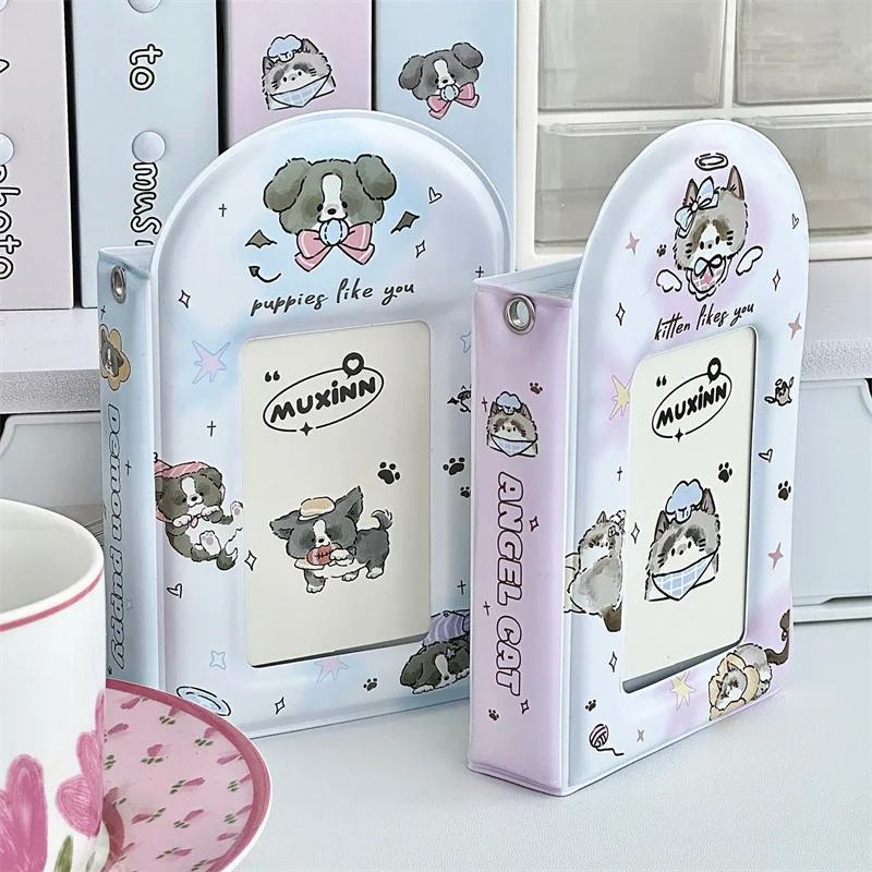 Album A Compartment Album Card Bag Storage Book 3 Inch Small Card Album Exquisite Card Album Photo Card Storage Book Album