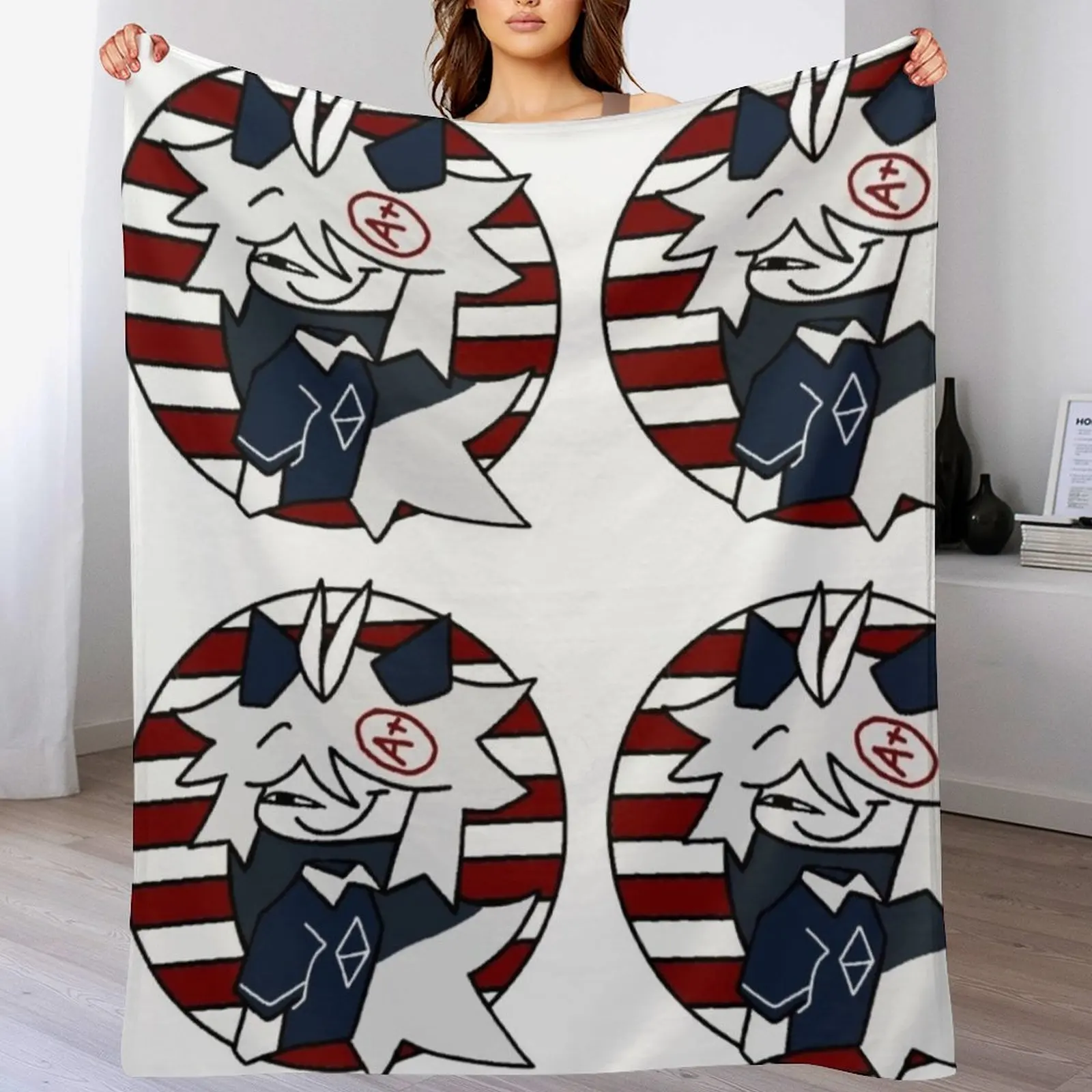 

Oliver - Fundamental paper education Throw Blanket All Season Lightweight Soft Blanket for Bed