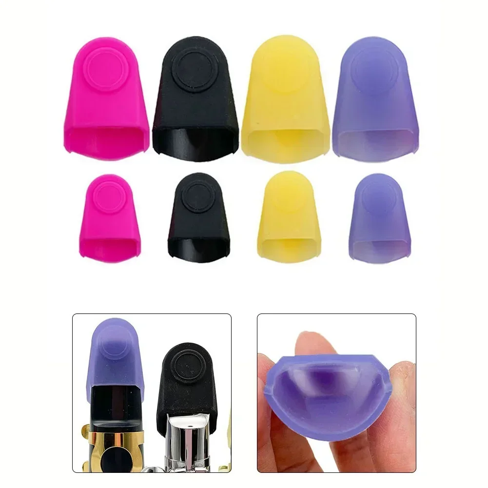 New Practical Mouthpiece Cap Accessories Clarinet Parts Replacement Rubber Spare Repair Saxophone For Alto Tenor Soprano Sax