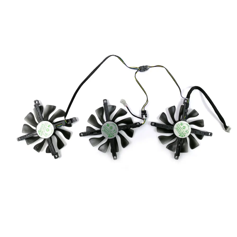 3 FAN Brand new 4PIN 85MM RTX3060 GPU fan suitable for Yeston GeForce RTX 3060 RTX 3060 Ti  graphics card cooling