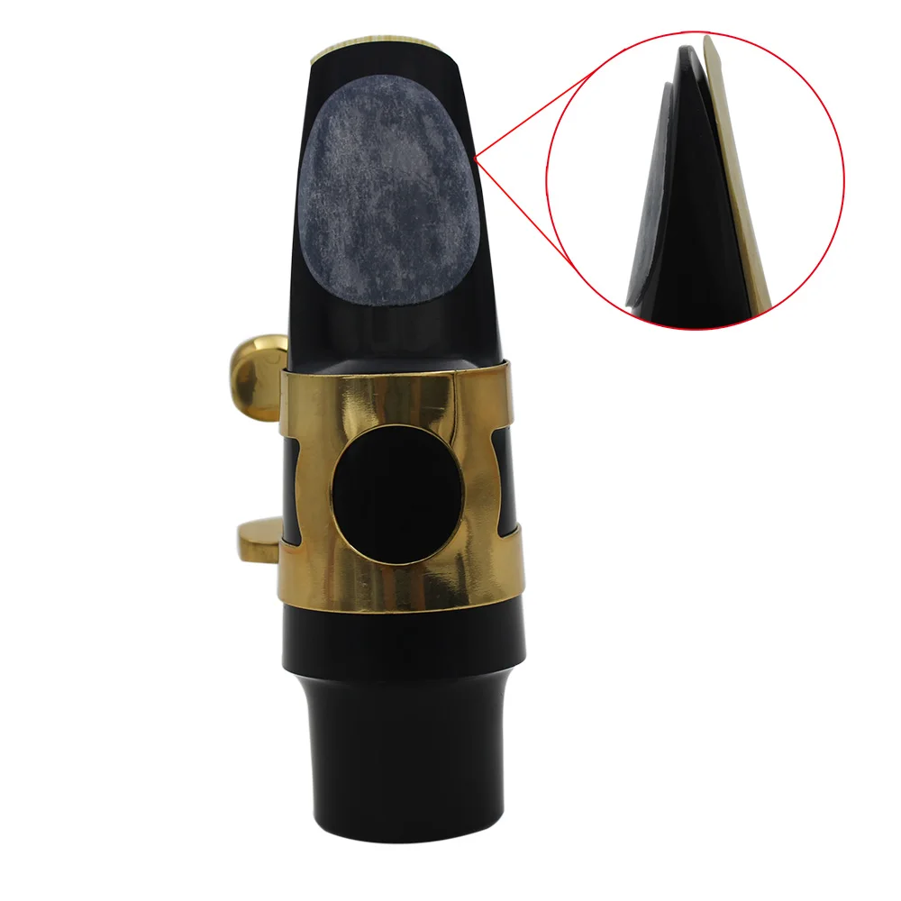 Sax Mundstück Patches Pads Kissen 0,3mm/0,5mm/0,8mm Saxophon Mundstück Silikon Pads für Alto Tenor Saxophon – Detail 5