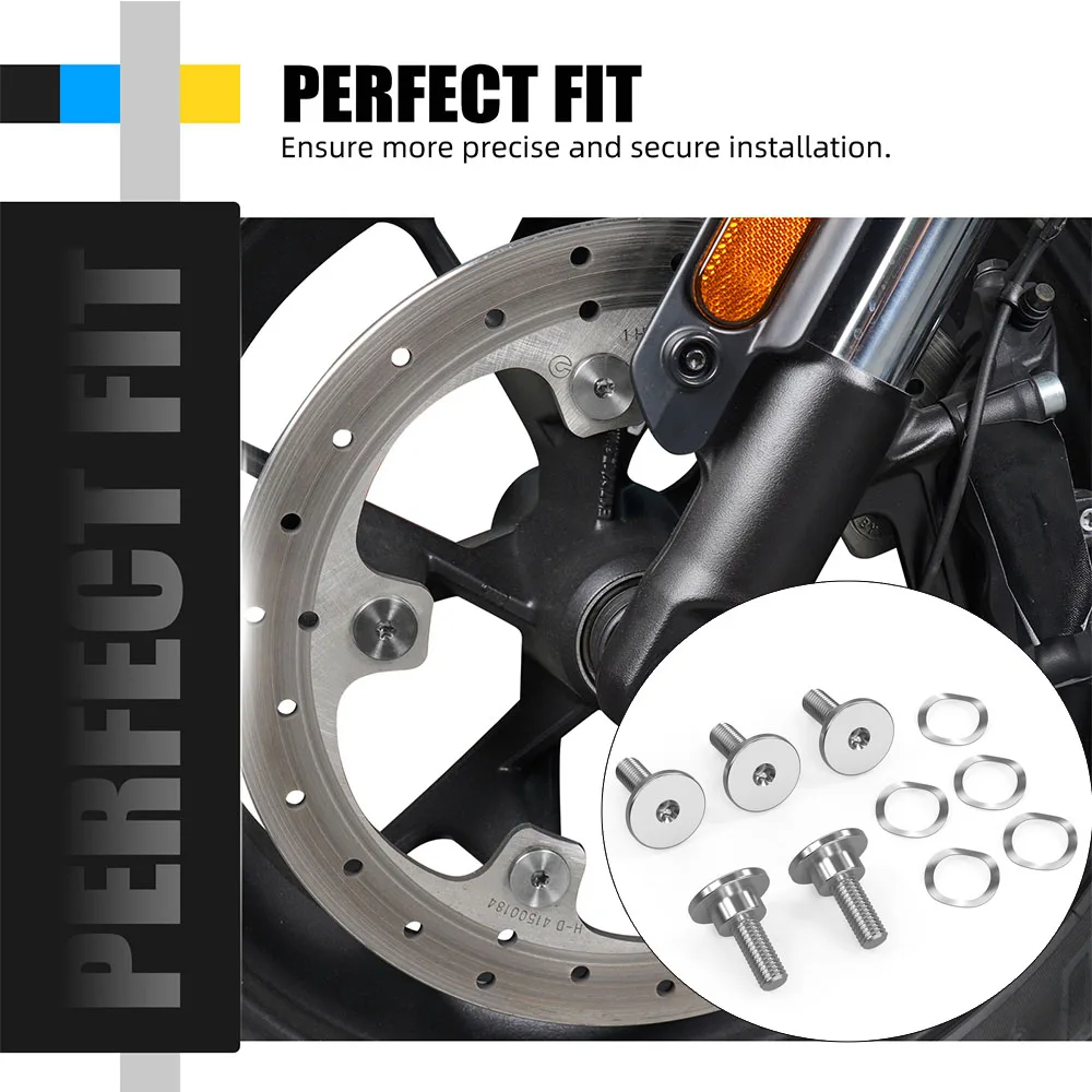 

For Harley Sportster S RH1250S 2021-2024 Front Brake Disc Bolts Kit For Pan America 1250 RA1250 \Special RA1250S 2021-2024
