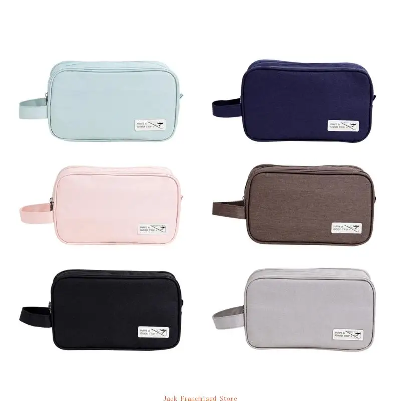 

Travel Cosmetic Bag Waterproof Wash Dry And Wet Separation Container Storage Bag