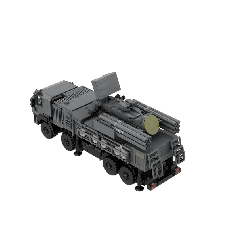 

459PCS MOC War Series PANTSIR S1 TURRET Military Model Building Blocks Stacking Bricks Creative Toys Kid Gift Diy Educational